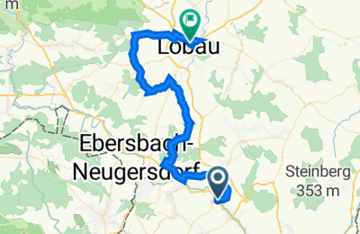 Route in der Bikemap App öffnen