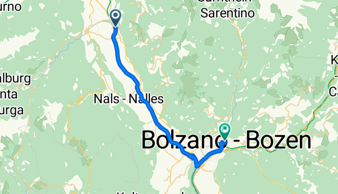 SS 38, Meran nach Obstplatz 28, Bozen