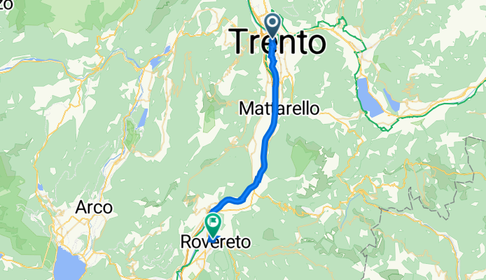 Trento - Rovereto [25 km]