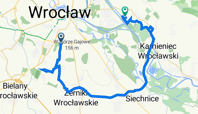 Borowska, Wrocław to Ameriga Vespucciego 47, Wrocław