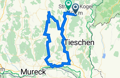 Route in der Bikemap App öffnen