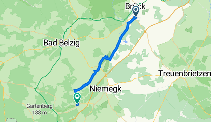 Lindenstraße 6, Brück nach Hauptstraße 41, Rabenstein/Fläming
