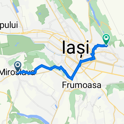 DJ248A 60, Miroslava to Strada Ciric 40A, Iași