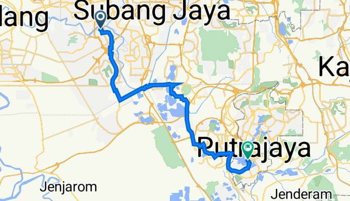 Shah Alam - Putrajaya