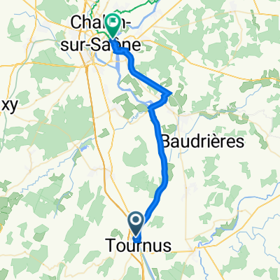 19 Rue des Canes, Tournus à 12 Rue Julien Leneveu, Saint-Marcel