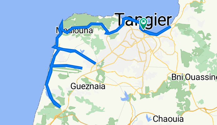 Bike cours Ironman 70.3 Tanger