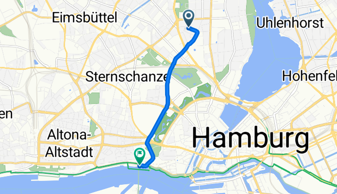 Rutschbahn 18, Hamburg nach Hamburg-Mitte, Hamburg