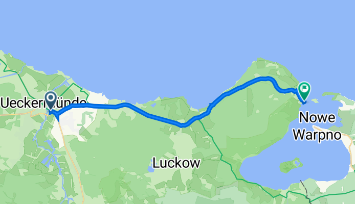 Ueckerstraße 133, Ueckermünde nach Altwarp