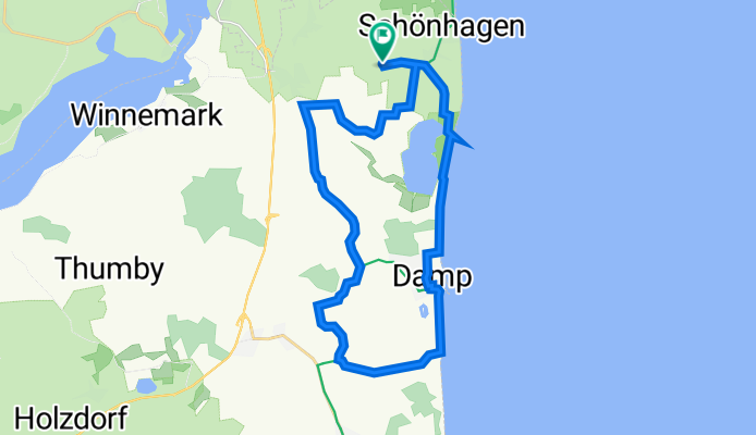 Brodersbyer Straße 5A, Brodersby nach Brodersbyer Straße 3, Brodersby