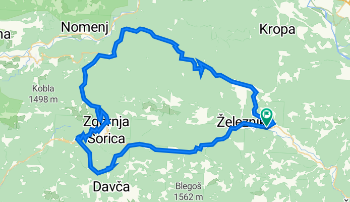 Selca-PB-Soriška-proti Bohinju-Rovtarica-Dražgoše-Kališe-Selca