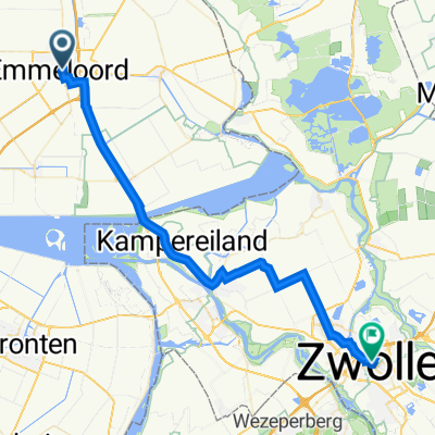 De Deel 2, Emmeloord nach Spoelstraat 33, Zwolle