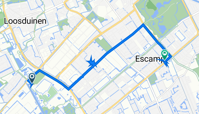 Jaap Edenweg 15, Den Haag to Erasmusweg 1169L, Den Haag