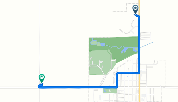 Route to Road 313 1210, Clay Center