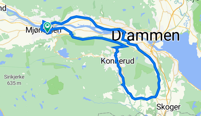 trail to drammen