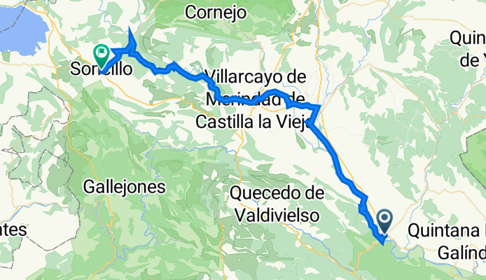 Plaza de San Vicente 16, Trespaderne nach Avenida del Iltmo. Sr D Pedro Carazo Carnicero 5, Soncillo