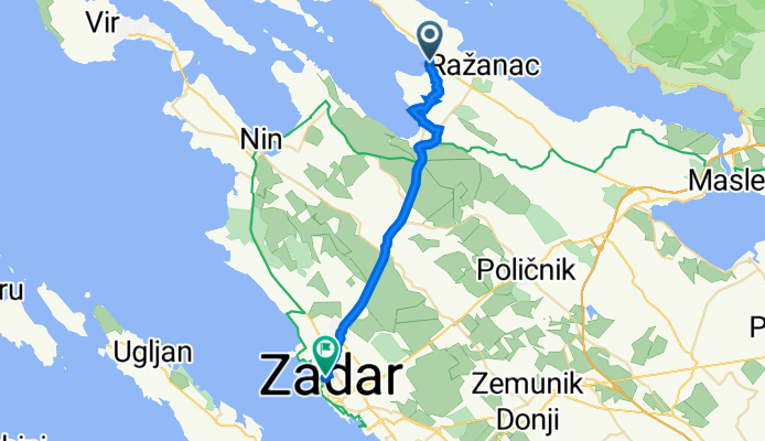 Kroatien, Rtina nach Ulica Ivana Mažuranića 7, Zadar