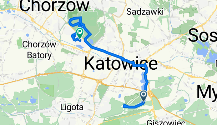 Trzech Stawów 24–26, Katowice do Tysiąclecia 19, Katowice