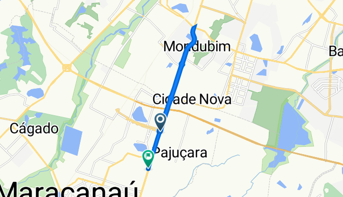 Rodovia Doutor Mendel Steinbruch, 9817, Maracanaú a Rodovia Doutor Mendel Steinbruch, 10540, Maracanaú