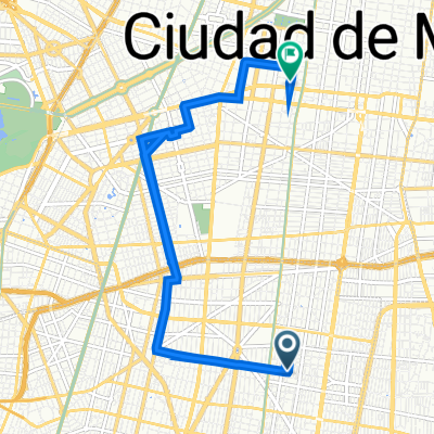 Calle Castilla 111, Benito Juárez a Calle Buen Tono 25, Cuauhtémoc