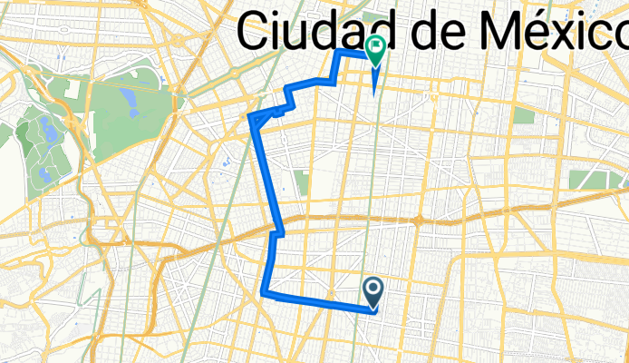 Calle Castilla 111, Benito Juárez a Calle Buen Tono 25, Cuauhtémoc