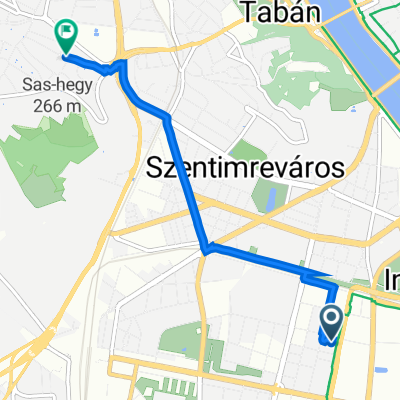 Szerémi út 9., Budapest to Fürj utca 15C., Budapest