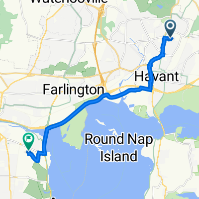 10 Redwood Grove, Havant to Merlin Park, Airport Service Road, Portsmouth