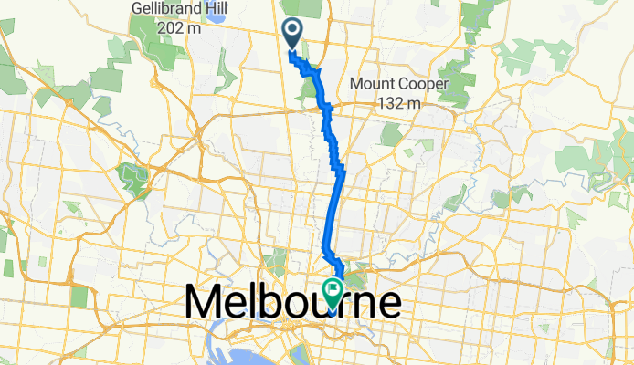 38A Capital Link Dr, Campbellfield to 21 Judd St, Richmond