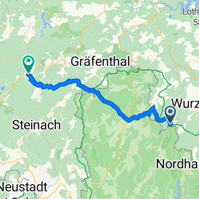 Brennersgrün 74, Lehesten Thür Wald nach Kirchweg 2, Neuhaus am Rennweg