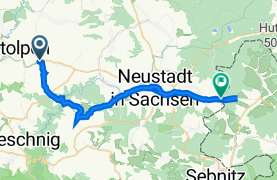 Route in der Bikemap App öffnen