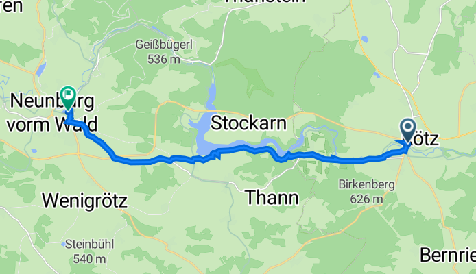 Wasserstraße 11, Rötz nach Wassergasse 15, Neunburg vorm Wald