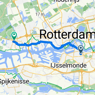 Overijselsestraat 6, Rotterdam to Floreslaan 142, Vlaardingen