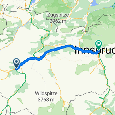 Stadth-Fischerstraße 58, Landeck nach Herzog-Friedrich-Straße 40, Innsbruck