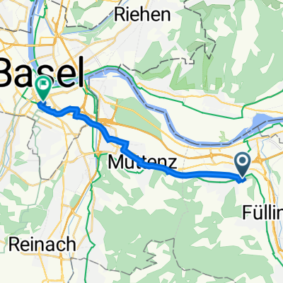 Sodweg 15, Pratteln nach Aeschengraben 31, Basel