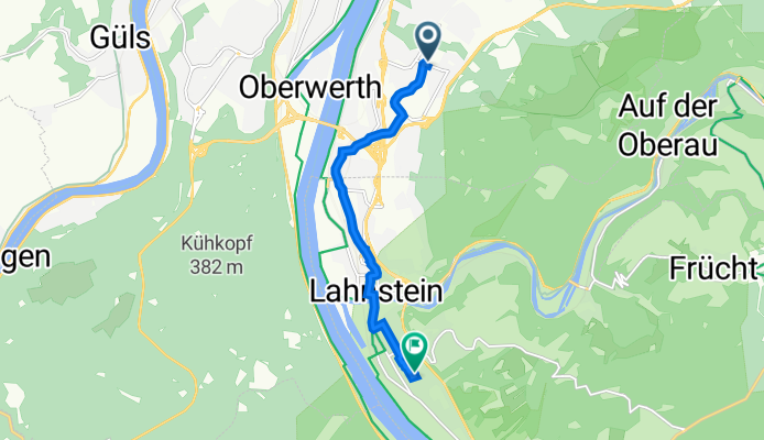 Ellingshohl 69, Koblenz nach Im Harlos 8, Lahnstein