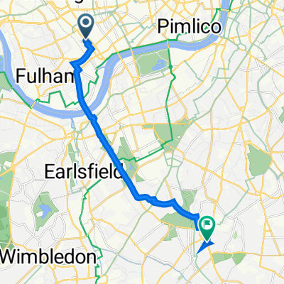 62 Finborough Road, London to 350 Streatham High Road, London