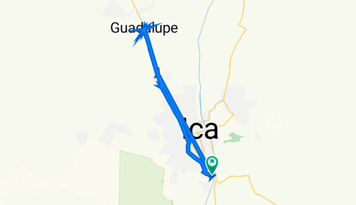 De Casuarinas, Ica a Casuarinas, Ica
