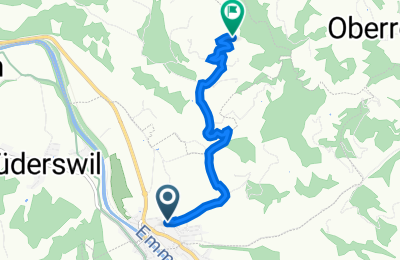 Route in der Bikemap App öffnen