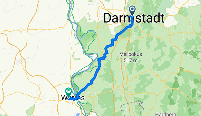 Open this route in Bikemap Web