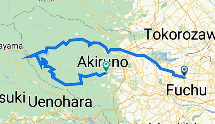 To Lake Okutama