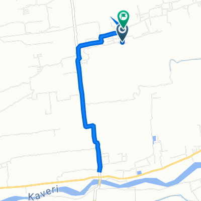 X8C3+78R, Pullaboothangudi to West Street, Pullaboothangudi
