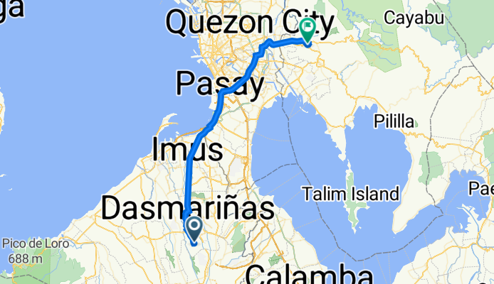 Route to Sumulong Highway 406, Antipolo