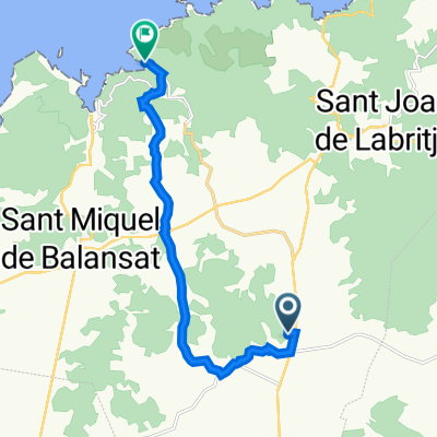 Lloc Venda de Balàfia de Dalt, 31, Sant Joan de Labritja naar Sant Miquel de Balansat, Sant Joan de Labritja