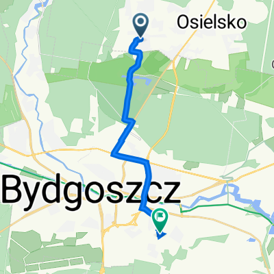 Zielona 1, Niemcz do Wojska Polskiego 20C, Bydgoszcz