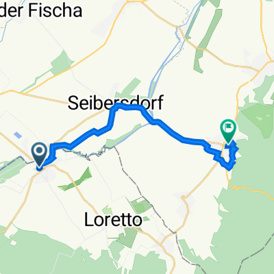 Auweg 2–8, Leithaprodersdorf nach Brunnengasse 17, Hof am Leithaberge