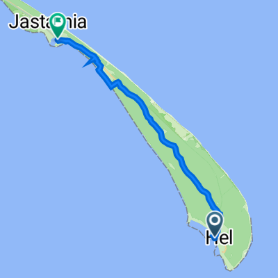 Portowa 17, Hel do Rybacka 14, Jastarnia