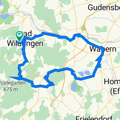 Brunnenallee 46, Bad Wildungen nach Brunnenallee 39, Bad Wildungen