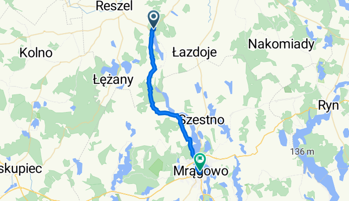 Święta Lipka 28, Reszel a Mrongowiusza 3, Mragowo