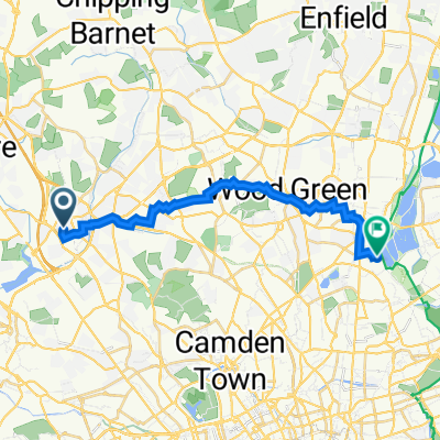 39 Wykeham Road, London to 37–49 Timberwharf Road, London