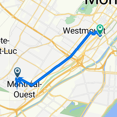 7333 Av Fielding, Montréal à 3401 Rue St-Antoine O, Westmount