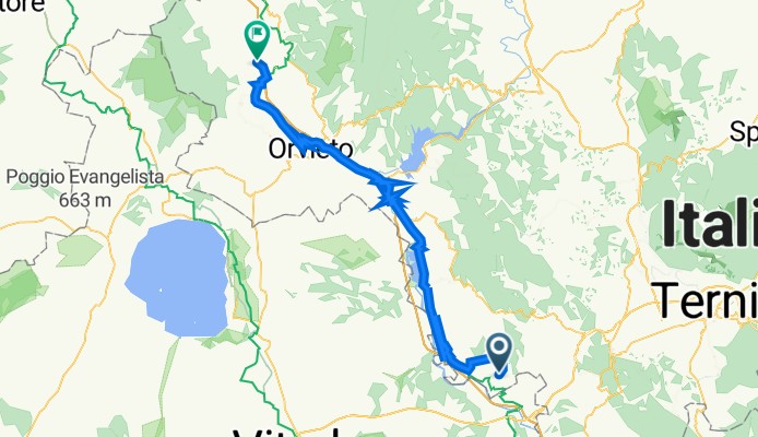 De Via Roma 206, Penna In Teverina à Autostrada del Sole, Orvieto